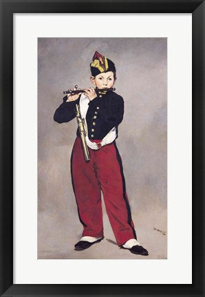 Framed Art The Fifer, 1866 by Edouard Manet Wall Decor 18x24 Artwork