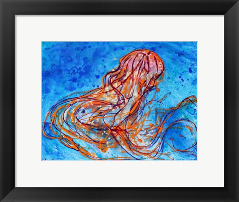 Abstract Jellyfish by Natalie Talocci
