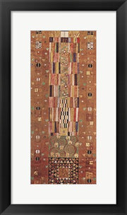 Pattern for the Stoclet Frieze, around 1905/06, End Wall by Gustav Klimt