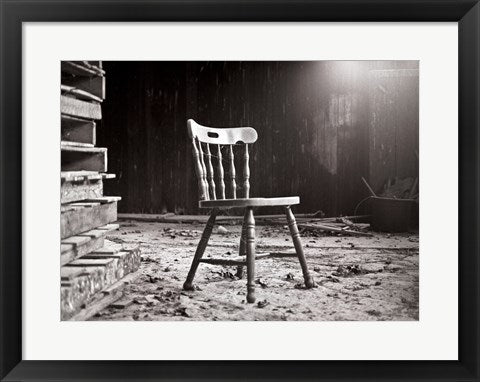 Framed Art Chair by Rob Sturcke Framed Art for your Home Wall Decor 18x24 Artwork