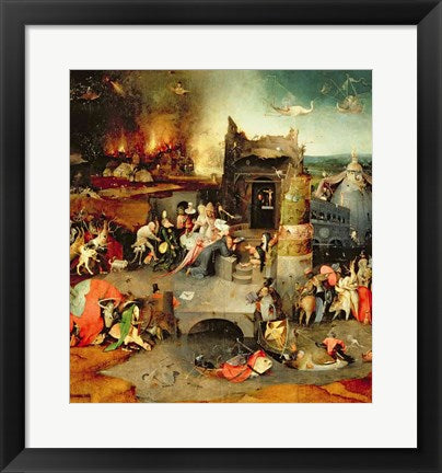 Temptation of St. Anthony (detail) by Hieronymus Bosch