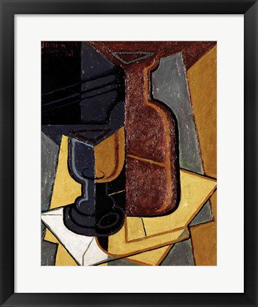 Framed Art The Letter, 1921 by Juan Gris Wall Decor 18x24 Artwork