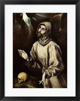 St. Francis of Assisi Receiving the Stigmata by El Greco