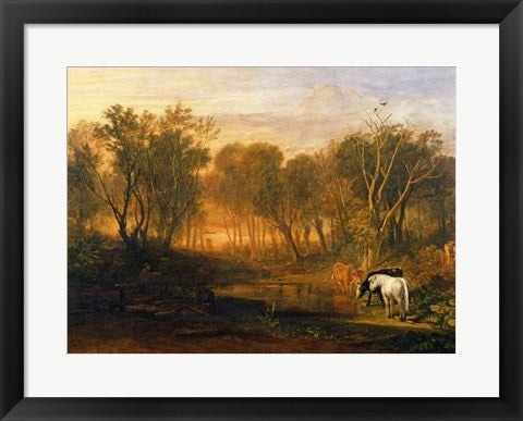 Framed Art The Forest of Bere, c.1808 by J.M.W. Turner Wall Decor 18x24 Artwork