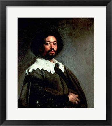 Framed Art Juan de Pareja, 1650 by Diego Velazquez Wall Decor 18x24 Artwork