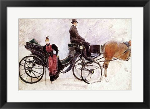 Framed Art The Victoria, c.1895 by Jean Beraud Wall Decor 18x24 Artwork