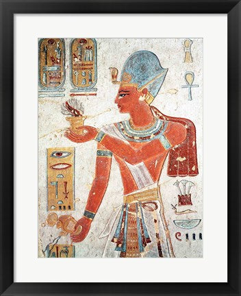 Framed Art Ramesses II: Dressed for War Wall Decor 18x24 Artwork