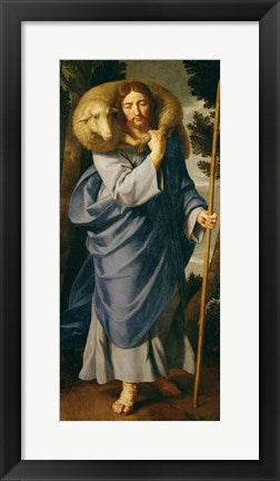 Framed Art The Good Shepherd by Philippe De Champaigne Wall Decor 18x24 Artwork