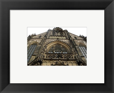 Framed Art Gothic Architecture Cathedral Wall Decor 18x24 Artwork