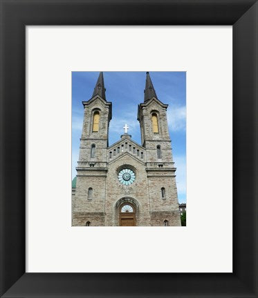 Framed Art Medieval Church Wall Decor 18x24 Artwork