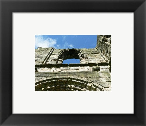 Framed Art Old Cathedral Ruins Wall Decor 18x24 Artwork