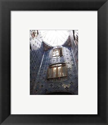 Framed Art Barcelona Batllo House Interior Wall Decor 18x24 Artwork