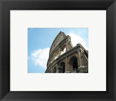 Framed Art Broken Wall of the Colosseum Wall Decor 18x24 Artwork
