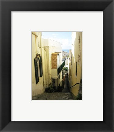 Framed Art Capri Alley Framed Art for your Home Wall Decor 18x24 Artwork