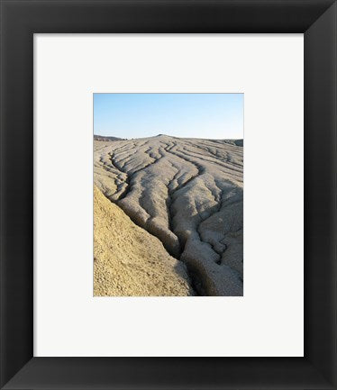 Framed Art Cracked Earth Surface Framed Art for your Home Wall Decor 18x24 Artwork