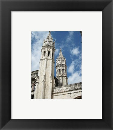 Framed Art Lisbon Jeronimos Monastery Tower Wall Decor 18x24 Artwork