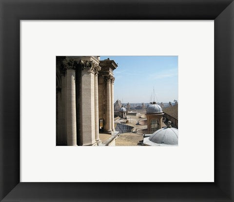 Framed Art Rome San Pietro Roof Wall Decor 18x24 Artwork