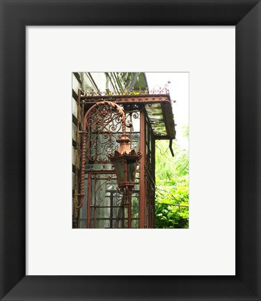 Framed Art Rusty Framework and Lamp Wall Decor 18x24 Artwork