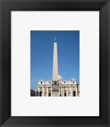 Framed Art The Vatican Obelisk Wall Decor 18x24 Artwork