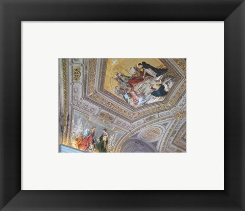 Framed Art Vatican Painted Ceiling Wall Decor 18x24 Artwork