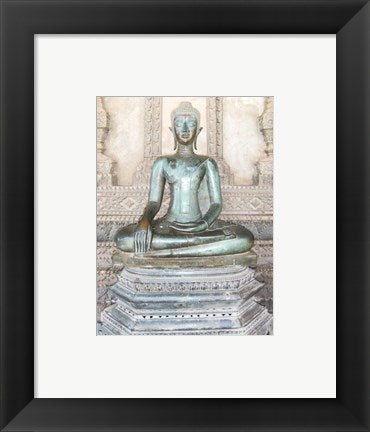 Framed Art Buddha In Haw Phra Kaew Framed Art for your Home Wall Decor 18x24 Artwork