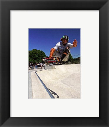 Framed Art Santa Cruz Skateboard Wall Decor 18x24 Artwork