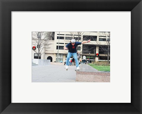 Framed Art Skate Freedom WDC Wall Decor 18x24 Artwork