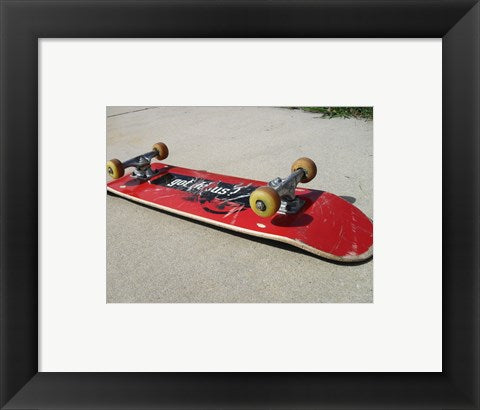 Framed Art Got Jesus Skateboard Wall Decor 18x24 Artwork