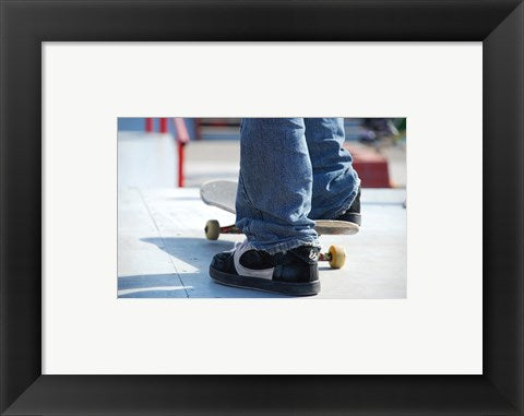 Framed Art Skater in Florence Wall Decor 18x24 Artwork