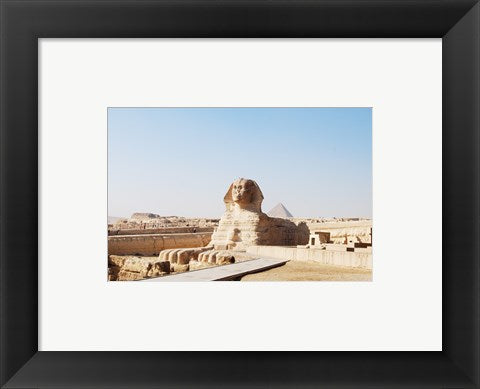 Framed Art Sphinx Wall Decor 18x24 Artwork