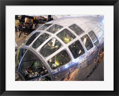 Framed Art Enola Gay Cockpit Framed Art for your Home Wall Decor 18x24 Artwork