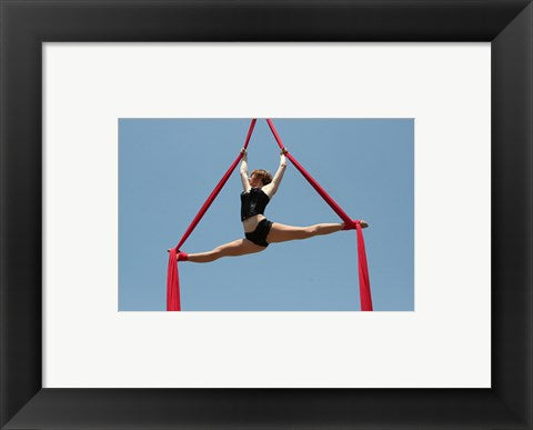 Framed Art Aerial Showgirls I Framed Art for your Home Wall Decor 18x24 Artwork