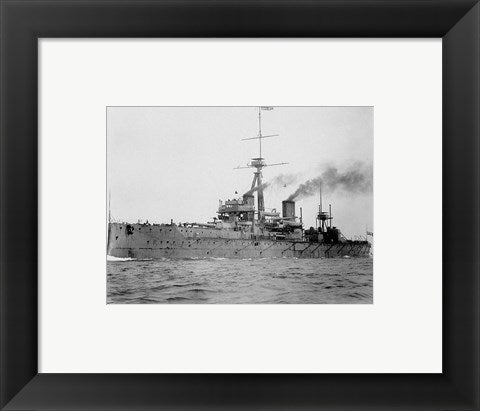 Framed Art HMS Dreadnought 1906 H61017 Wall Decor 18x24 Artwork