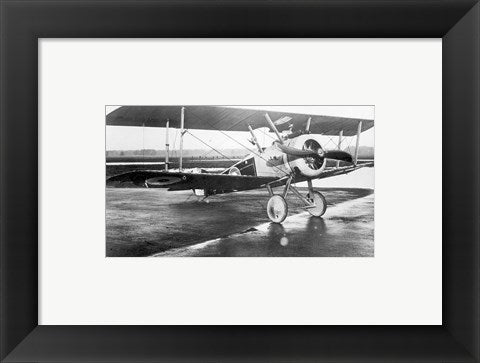 Framed Art RAF Sopwith Camel Wall Decor 18x24 Artwork