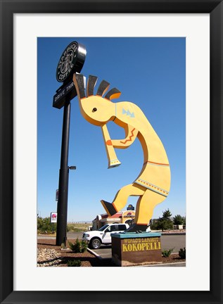 Framed Art World's Largest Kokopelli Wall Decor 18x24 Artwork