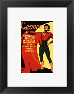 Carmen Matador Playbill 1939