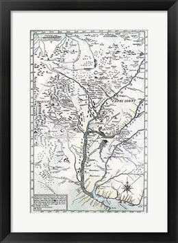 Provinces of chaco and surrounding Patroschi Sculp 1700