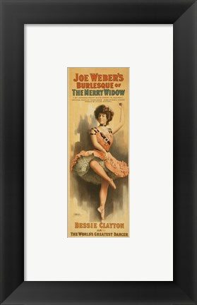 Framed Art The Merry Widdow Wall Decor 18x24 Artwork