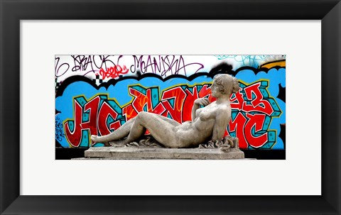 Framed Art Graffiti Sculpture Tokyo Wall Decor 18x24 Artwork