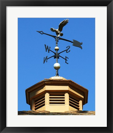 Framed Art Weathervane Wall Decor 18x24 Artwork