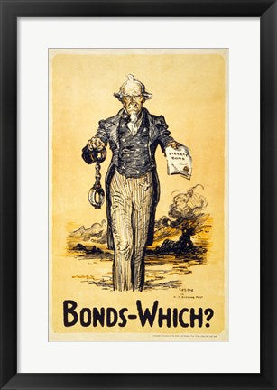 Framed Art Bonds - Which? Framed Art for your Home Wall Decor 18x24 Artwork