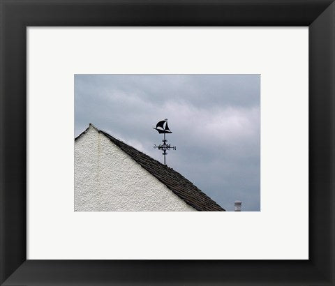 Framed Art Weathervane at Bellanoch Wall Decor 18x24 Artwork