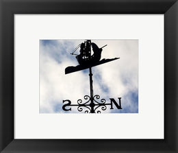 Weathervane Iron Boat