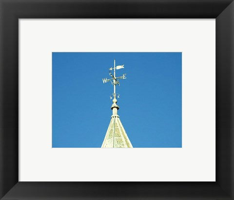 Framed Art Weathervane, Newcastle Wall Decor 18x24 Artwork