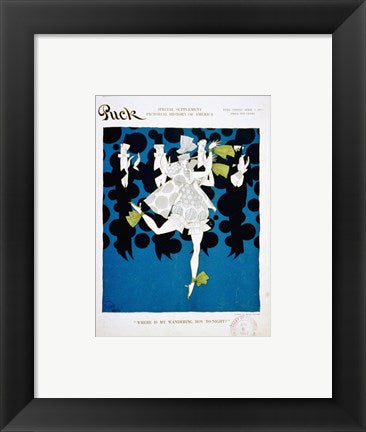 Framed Art Where is my Boy To-Night Puck Magazine Cover April 7, 1917 Wall Decor 18x24 Artwork
