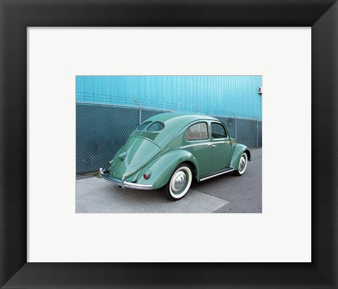 Framed Art 1949 VW Beetle Framed Art for your Home Wall Decor 18x24 Artwork