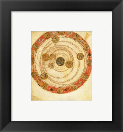 Framed Art Aratea 93v Framed Art for your Home Wall Decor 18x24 Artwork