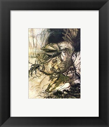 Framed Art Dragon I Framed Art for your Home Wall Decor 18x24 Artwork