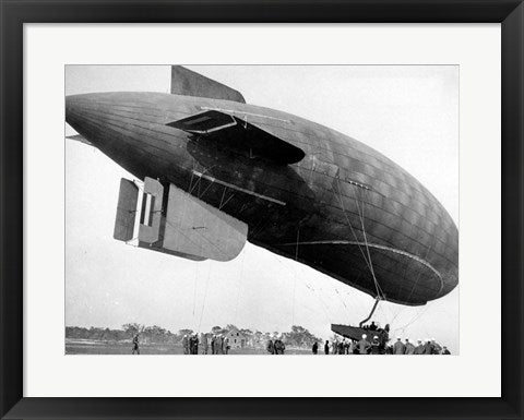 Framed Art B Class Blimp Framed Art for your Home Wall Decor 18x24 Artwork