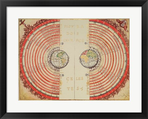 Framed Art Bartolomeu Velho 1568 Framed Art for your Home Wall Decor 18x24 Artwork